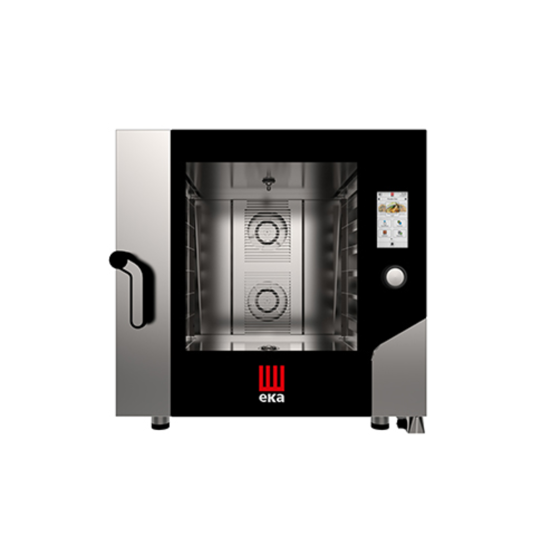 Печь пароконвекционная электрическая Millennial Touch Screen Bakery с паром и конвекцией, 6 уровней 600×400 мм, сенсорная панель TFT 7"