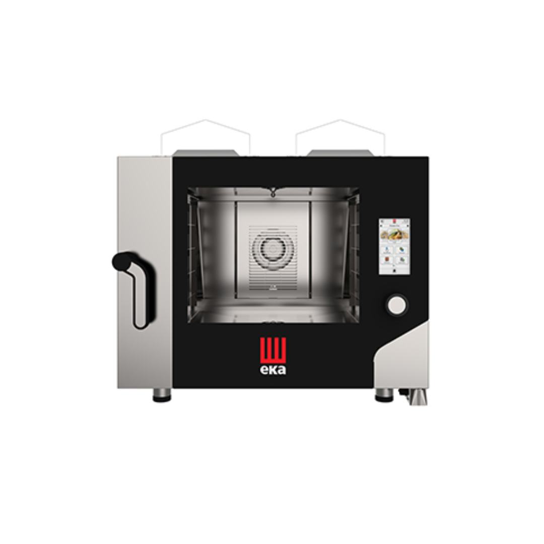 Печь пароконвекционная электрическая Millennial Touch Screen Bakery с паром и конвекцией, 6 уровней 600×400 мм, сенсорная панель TFT 7"