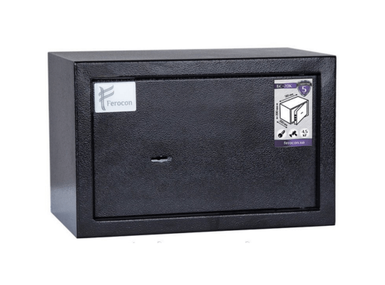 Сейф 20 К, 310х200х200 мм